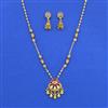 Antique Classic Pendant Set With Gold Plating