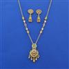 Antique Classic Pendant Set With Gold Plating