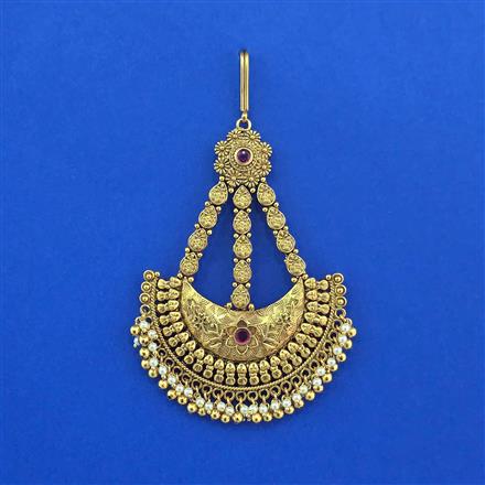 Antique Classic Pasa With Matte Gold Plating