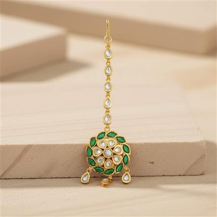 Antique Classic Tikka With Gold Plating