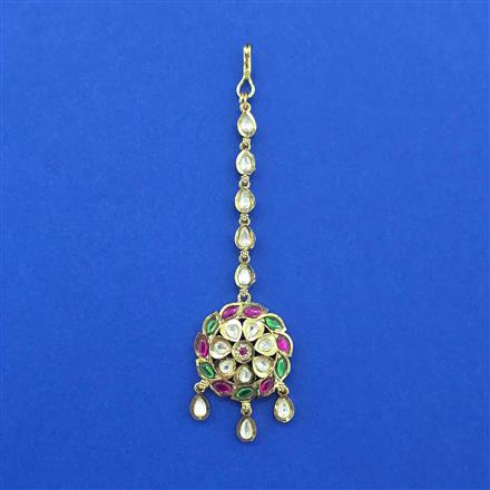 Antique Classic Tikka With Gold Plating