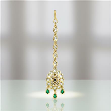 Antique Classic Tikka With Gold Plating