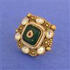 Antique Adjustable Ring With Gold Plating