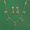 Antique Classic Necklace Set With Gold Plating