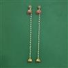 Antique Kashmiri Jhumki With Gold Plating