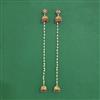 Antique Kashmiri Jhumki With Gold Plating