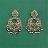 Antique Classic Earring With Mehndi Plating