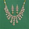 Antique Classic Necklace Set With Gold Plating