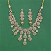 Antique Classic Necklace Set With Gold Plating