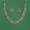 Antique Classic Necklace Set With Gold Plating