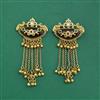 Antique Classic Earring With Matte Gold Plating