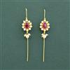 Antique Pearl Earring With Gold Plating