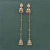 Antique Kashmiri Jhumki With Gold Plating