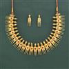 Antique Classic Necklace Set With Gold Plating