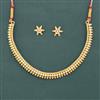 Antique Moti Necklace Set With Gold Plating