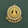 Antique Temple Hair Brooch With Gold Plating