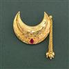 Antique Classic Hair Brooch With Gold Plating