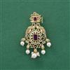 Antique Classic Hair Brooch With Gold Plating