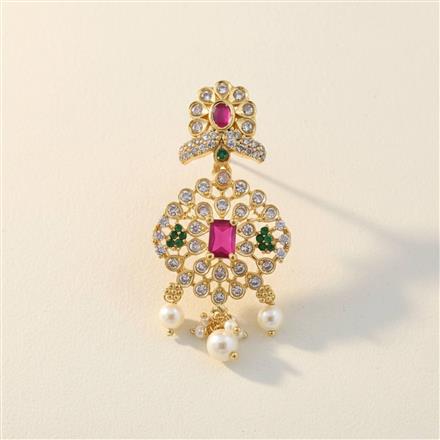 Antique Classic Hair Brooch With Gold Plating