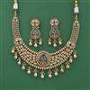 Antique Classic Necklace Set With Gold Plating