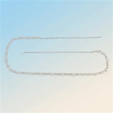 Antique Classic Belt With Rhodium Plating