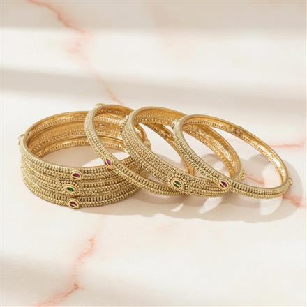 Antique Classic Bangles With Gold Plating