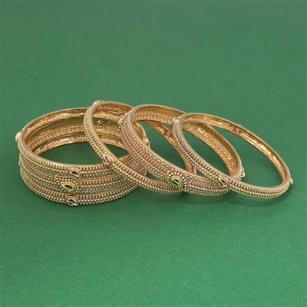 Antique Classic Bangles With Gold Plating