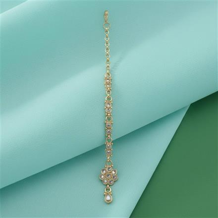 Antique Classic Tikka With Mehndi Plating