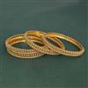 Antique Plain Gold Bangles With Gold Plating