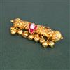 Antique Adjustable Ring With Matte Gold Plating