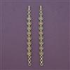 Antique South Indian Ear Chain With Matte Gold Plating