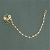 Antique Moti Nose Ring With Gold Plating
