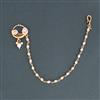 Antique Moti Nose Ring With Gold Plating