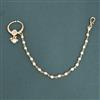 Antique Moti Nose Ring With Gold Plating