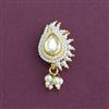 Antique Moti Nose Ring With Gold Plating
