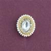 Antique Moti Nose Ring With Gold Plating