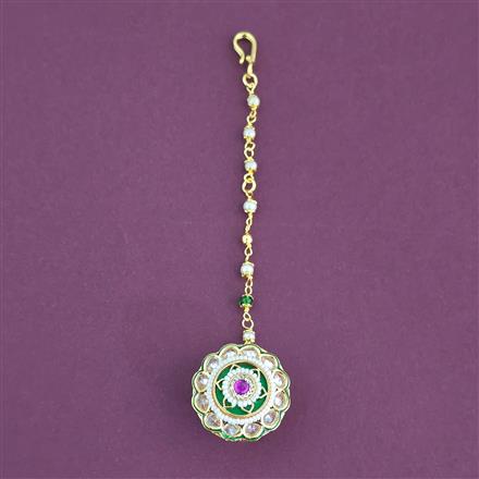 Antique Moti Bore With Gold Plating