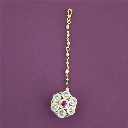 Antique Moti Bore With Gold Plating