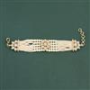 Antique Moti Bracelet With Gold Plating