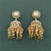 Antique Kashmiri Jhumki With Gold Plating