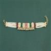 Antique Moti Bracelet With Gold Plating