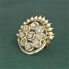 Antique Moti Ring With Gold Plating