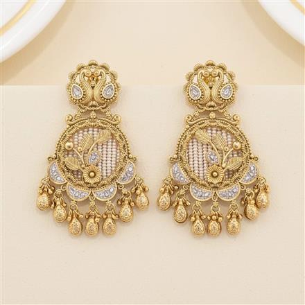 Antique Classic Earring With Gold Plating