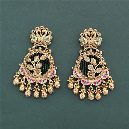 Antique Classic Earring With Gold Plating