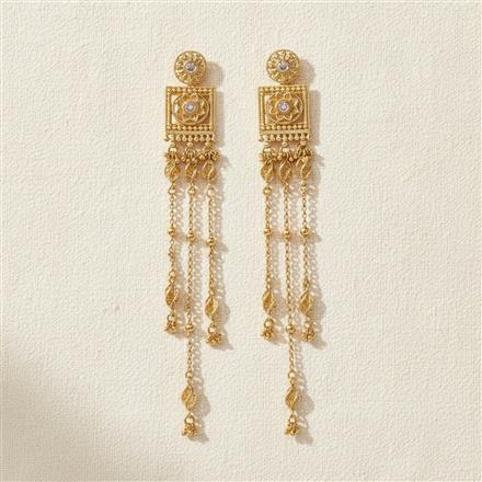 Antique Kashmiri Earring With Gold Plating