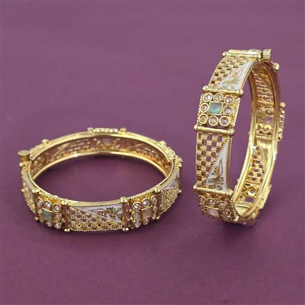 Antique Classic Bangles With Gold Plating