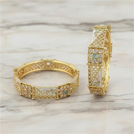 Antique Classic Bangles With Gold Plating