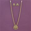 Antique South Indian Necklace Set With Matte Gold Plating