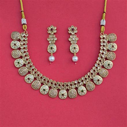 Antique Classic Necklace With Gold Plating