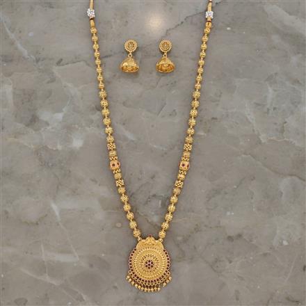 Antique Classic Pendant Set With Gold Plating